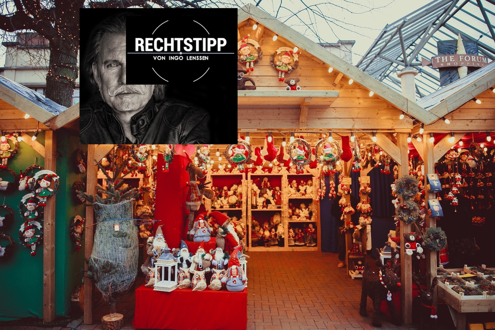 Weihnachtsmarkt-Stand _pexels